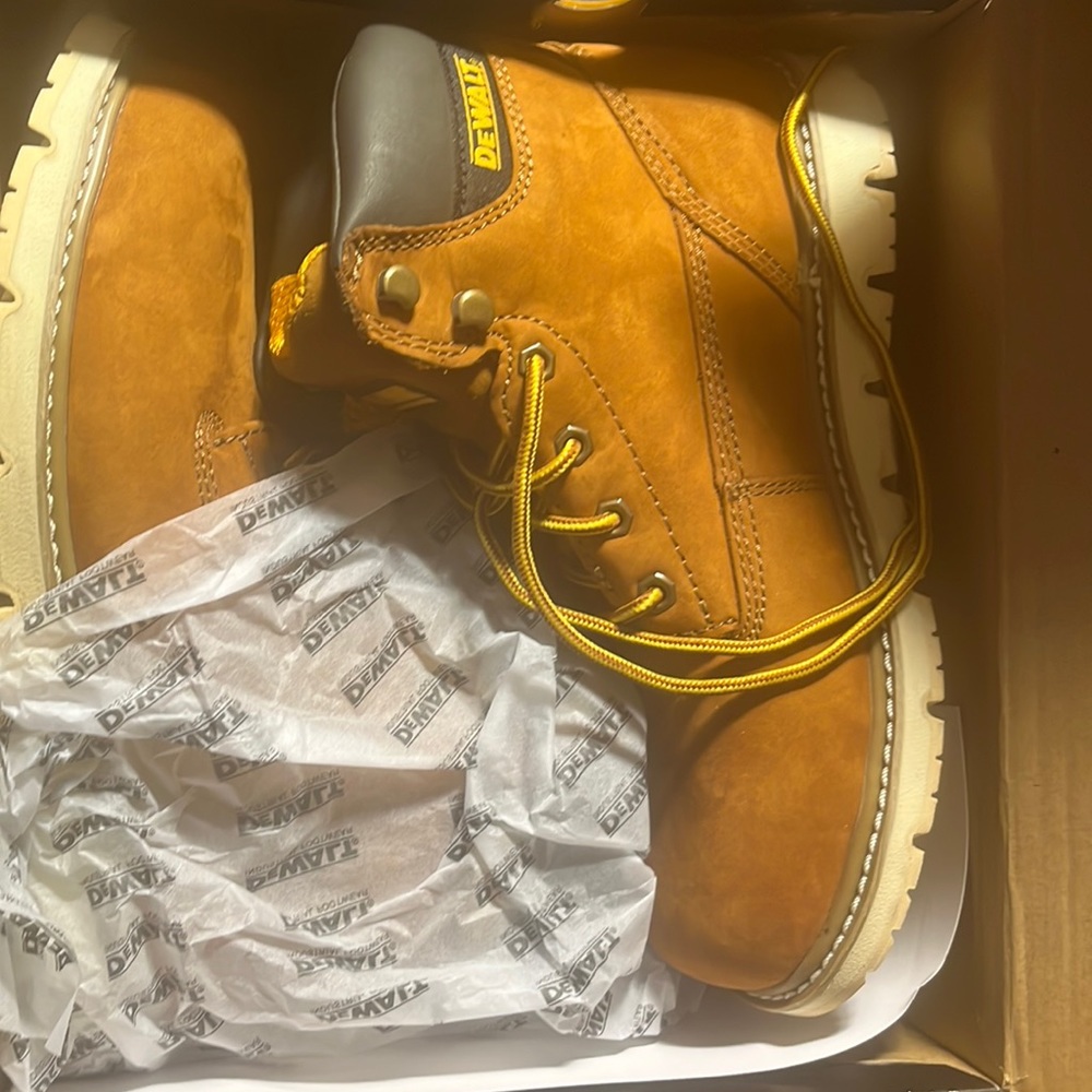 MEN'S DEWALT FLEX 6 INCH STEEL TOE WORK BOOTS